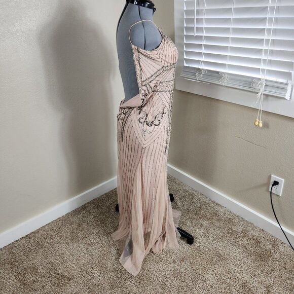 Jump Apparel Beaded Gown Pink Size 3/4 NWT Cut# 27988 - Picture 5 of 16